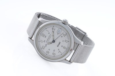 Lot 627 - Hamilton Khaki: a stainless steel cased automatic wristwatch