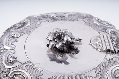 Lot 234 - An early Victoria Scottish silver three-piece teaset