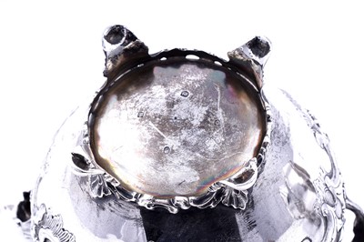 Lot 234 - An early Victoria Scottish silver three-piece teaset