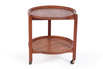 Lot 44 - Sika Mobler: a Danish teak two tier drinks trolley