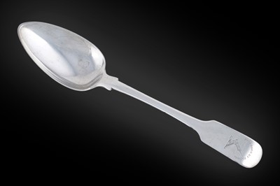 Lot 213 - A rare Scottish provincial silver tablespoon