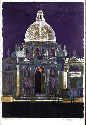 Lot 93 - Bernard Brett - Santa Maria della Salute | lithograph