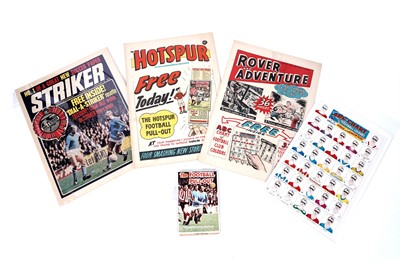 Lot 234 - Comics with football giveaways