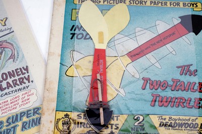 Lot 7 - The New Hotspur Comic, with giveaway gifts