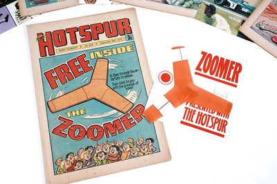 Lot 8 - Hotspur Comics, with giveaway gifts