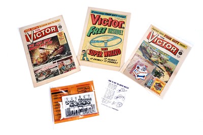 Lot 241 - The Victor Comic, with giveaway gifts