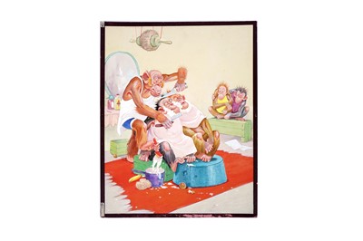Lot 311 - An original watercolour by Lawson Wood featuring Gran’pop