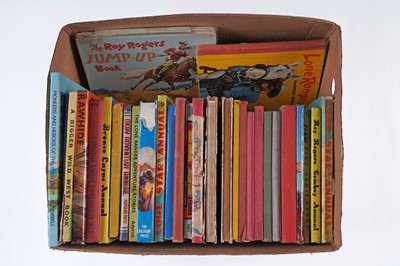Lot 117 - Vintage cowboy annuals