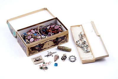 Lot 131 - A collection of predominantly mid-20th Century costume jewellery, including Henkel & Grosse