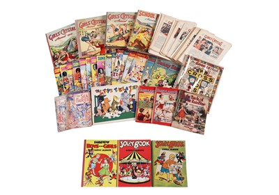 Lot 91 - Happy Boys & Girls, Jolly Book comic albums and vintage children’s magazines, comics and annuals
