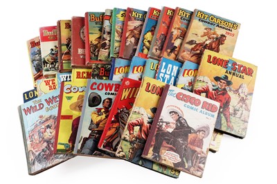 Lot 128 - British wild west annuals