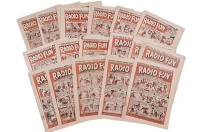 Lot 253 - Radio Fun 1940’s issues