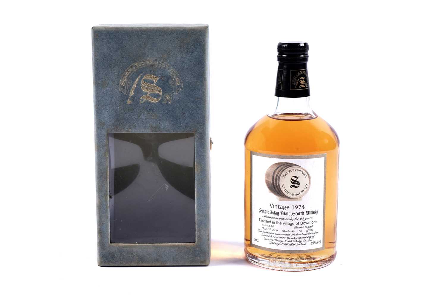 Lot 568 - Bowmore 1974 23 Year Old Single Malt Scotch Whisky
