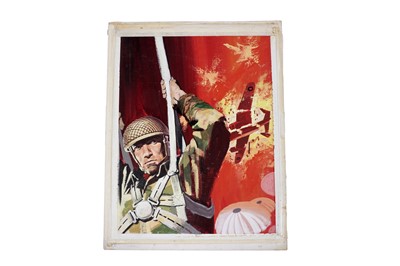 Lot 176 - Original artwork for Battle Picture Library No. 451 “Secret Objective”