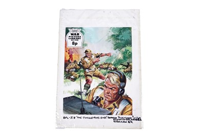 Lot 180 - Original artwork for Battle Picture Library No. 378 “The Jungle Has Eyes”