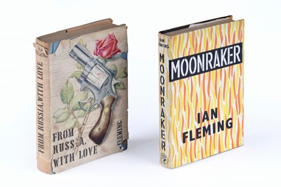 Lot 128 - Fleming (Ian), Moonraker and From Russia, With Love, later editions