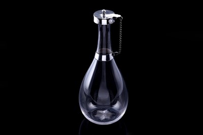 Lot 385 - Attributed to Christopher Dresser: a glass decanter