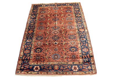 Lot 527 - An antique hand knotted Persian Lilian rug