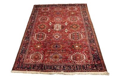 Lot 530 - An antique hand knotted Persian Karaja