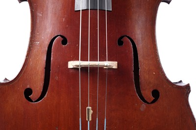 Lot 44 - A French Mirecourt cello