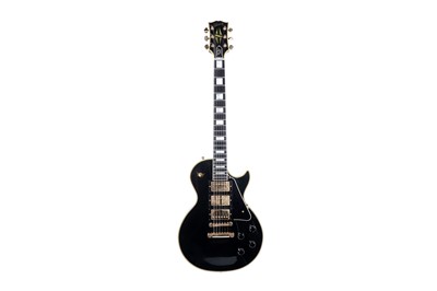 Lot 65 - A 1997 Gibson Memphis Les Paul Custom re-issue