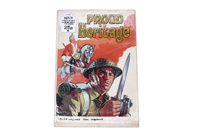Lot 192 - Original artwork for Battle Picture Library No. 28 “Proud Heritage”