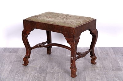 Lot 163 - An early 19th Century continental mahogany piano stool