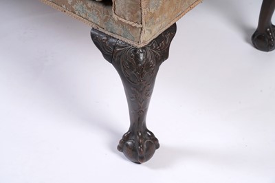 Lot 542 - A Georgian serpentine back settee