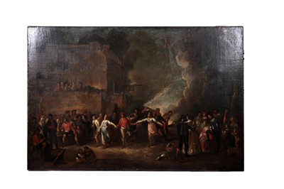 Lot 207 - Dutch School - A village fair | oil