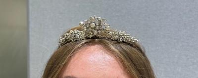 Lot 473 - A Victorian diamond tiara