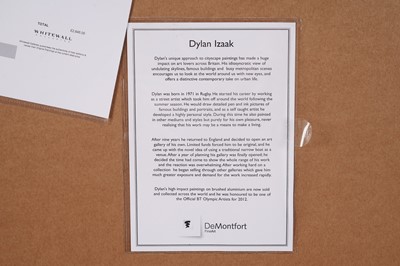 Lot 103 - Dylan Izaak - Bridge in Central Park | oil