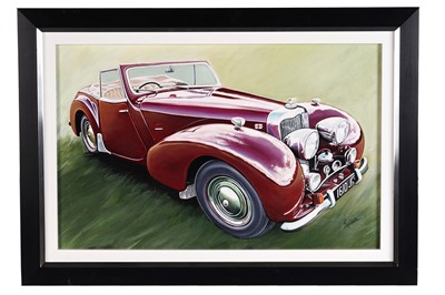 Lot 532 - Roz Wilson - Jaguar | oil