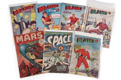 Lot 140 - 1950’s British sci-fi comics