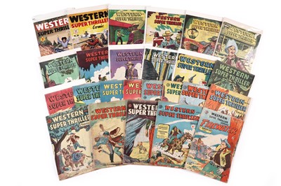 Lot 145 - Western Super Thriller Comics, by World Distributors