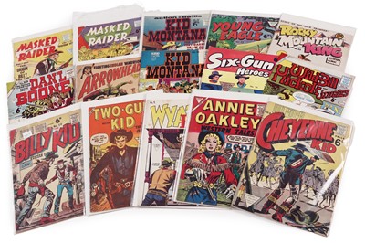 Lot 154 - Cowboy reprint comics, by L. Miller and Co