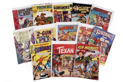 Lot 155 - British and American western comics