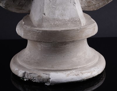 Lot 216 - A late 19th Century plaster cast bust of George Washington