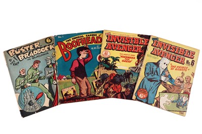 Lot 433 - Invisible Avenger; and other vintage Australian comics