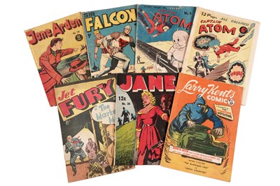 Lot 434 - Jett Fury; and other vintage Australian comics