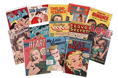 Lot 442 - Vintage Australian and British romance comics