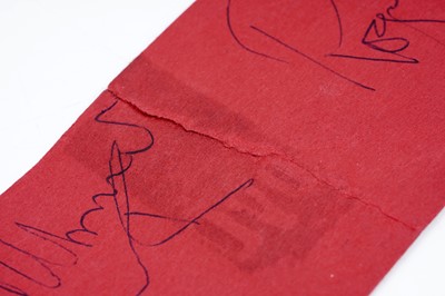 Lot 93 - A Pink Floyd signed concert ticket: 1970, Hannover