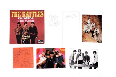 Lot 324 - Deep Purple and other signatures