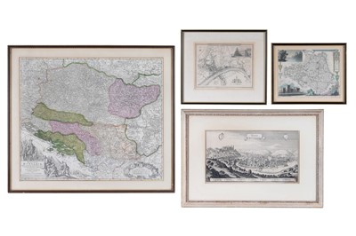 Lot 182 - Four 18th Century and later maps