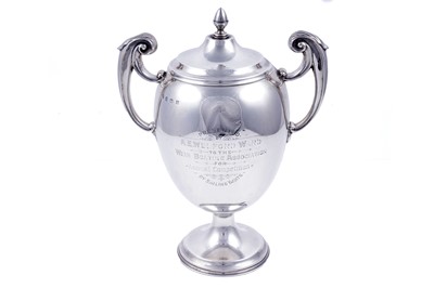 Lot 201 - A George V silver trophy cup