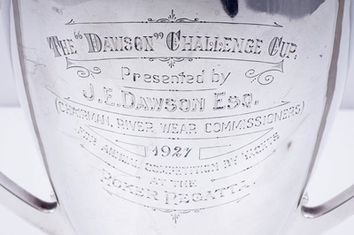 Lot 204 - A George V silver trophy cup