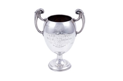 Lot 205 - A George V small silver trophy cup