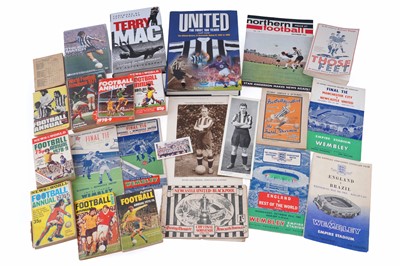 Lot 663 - Newcastle United F.A. Cup Final programmes; and other football ephemera
