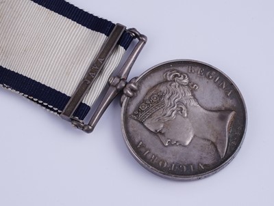 Lot 144 - A Naval General Service Medal 1793-1840