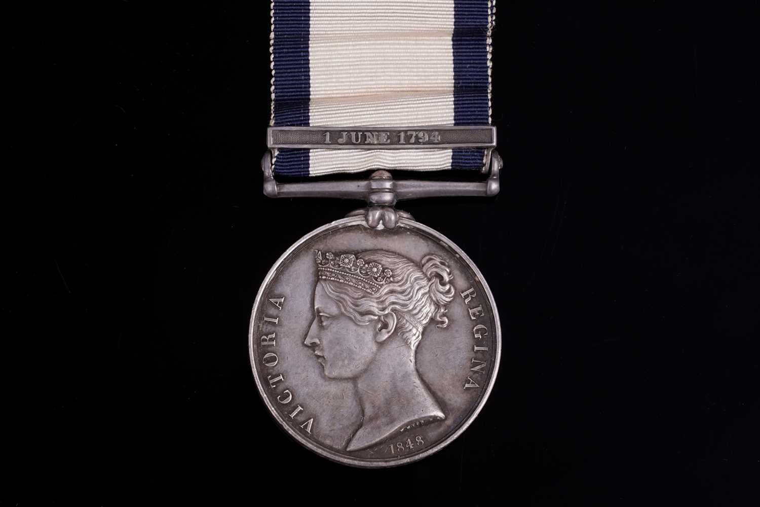 Lot 147 - A Naval General Service Medal 1793-1840