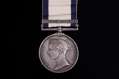 Lot 147 - A Naval General Service Medal 1793-1840
